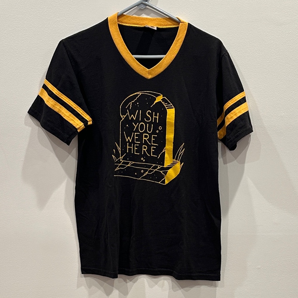 Wish You Were Here - Funny V-Neck Tee